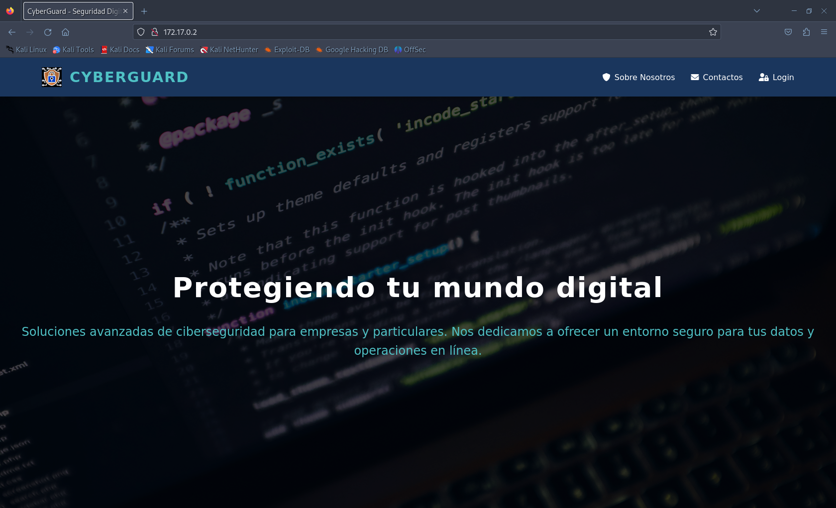 visualizar la web
