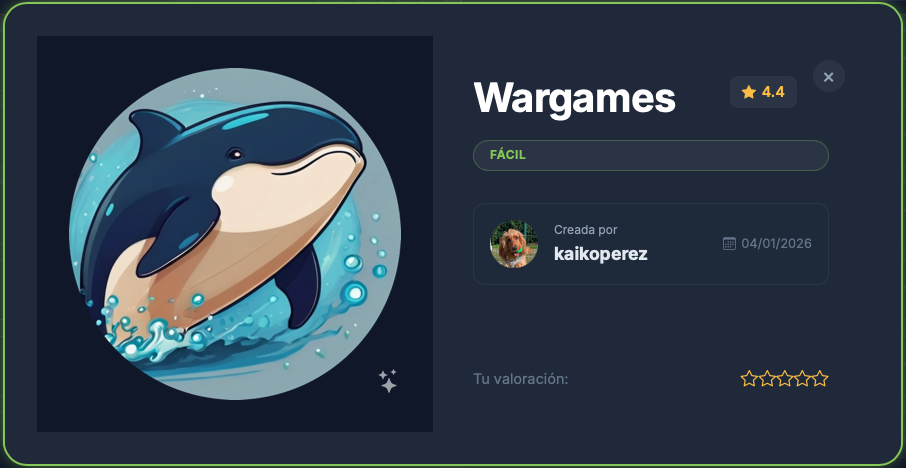 Wargames - Dockerlabs CTF Writeup