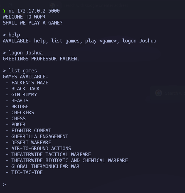 nmap
